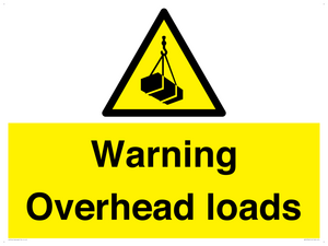 Warning Overhead loads